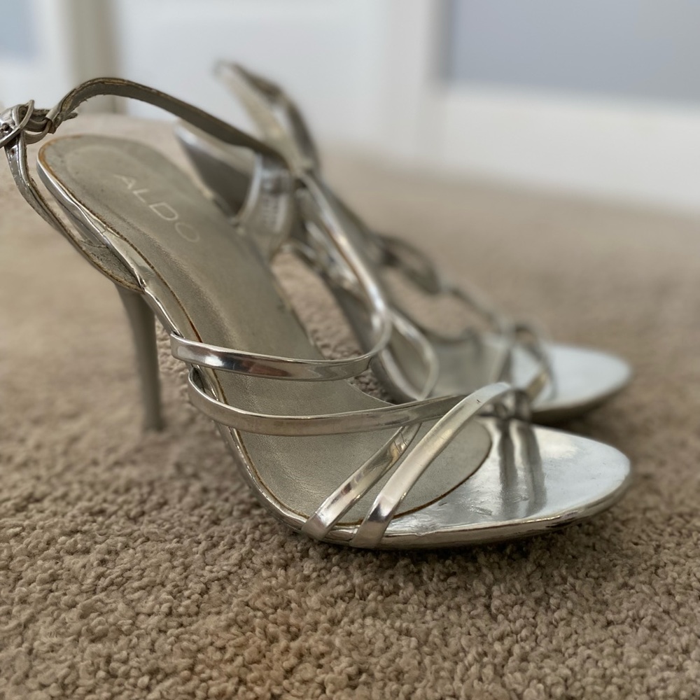 Aldo strapy heels